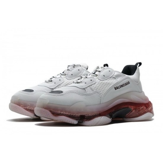 Balenciaga Triple S Clear Sole "Milk White Black"