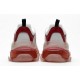 Balenciaga Triple S Clear Sole "White Red"