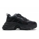 Balenciaga Triple S Allover Logo "Letter Black Pink"