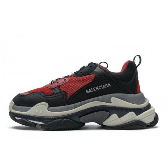 Balenciaga Triple S "Black Red Grey"