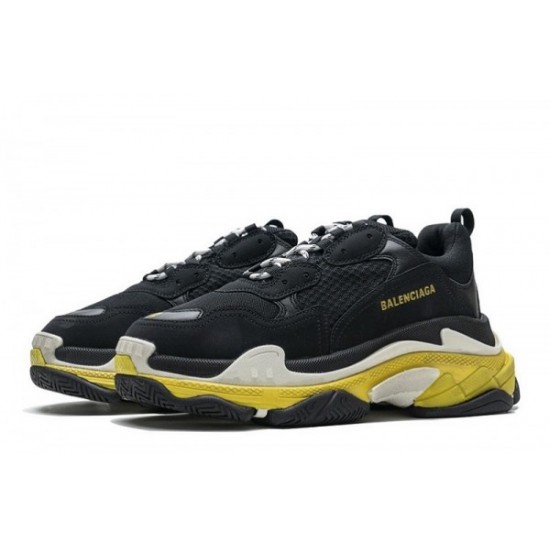 Balenciaga Triple S "Black Yellow"