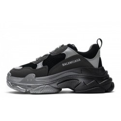 Balenciaga Triple S "Black Grey Silver"