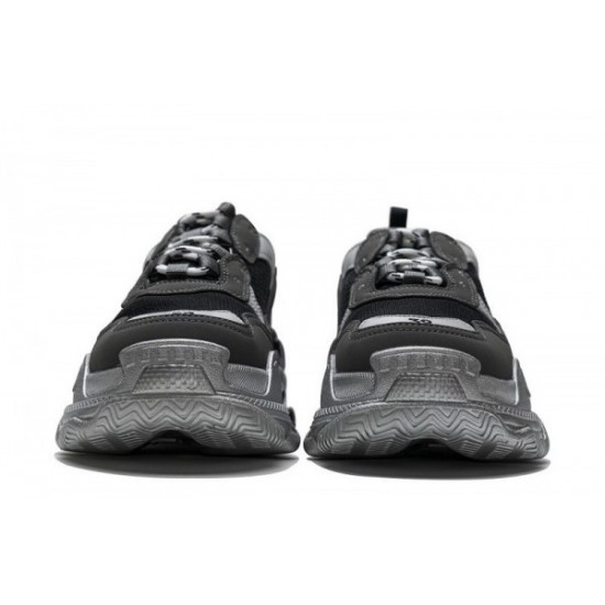 Balenciaga Triple S "Black Grey Silver"