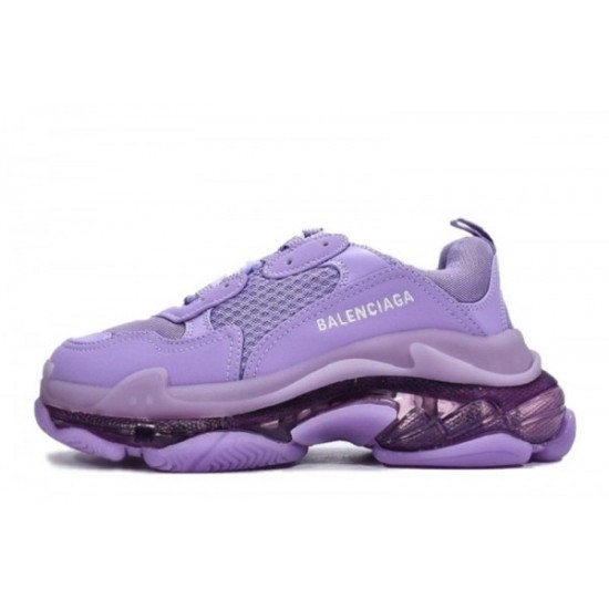 Balenciaga Triple S Clear Sole "Purple"