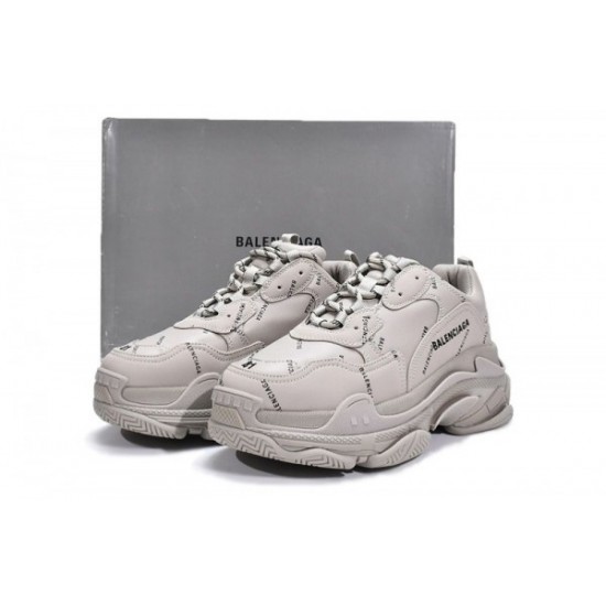 Balenciaga Triple S "Letter Beige"