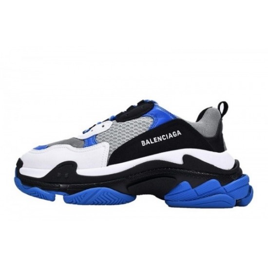 Balenciaga Triple S "Black White Blue"