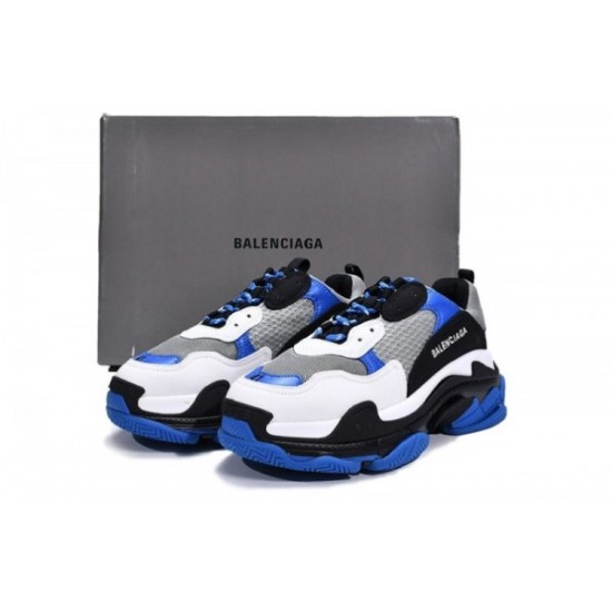 Balenciaga Triple S "Black White Blue"