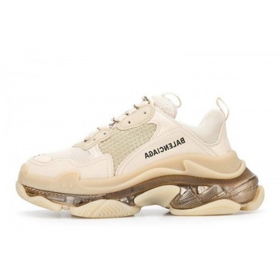 Balenciaga Triple S Clear Sole “Beige”