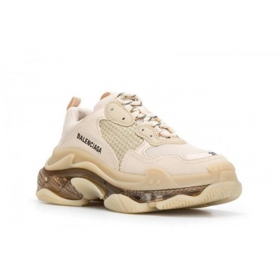 Balenciaga Triple S Clear Sole “Beige”