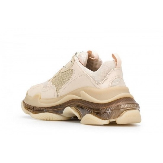 Balenciaga Triple S Clear Sole “Beige”