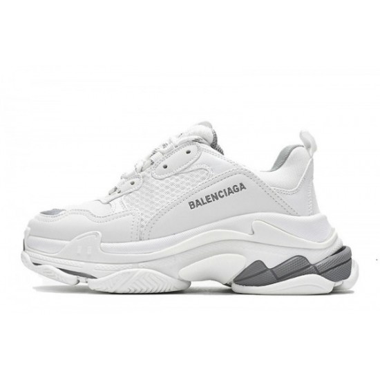 Balenciaga Triple S “White Silver”