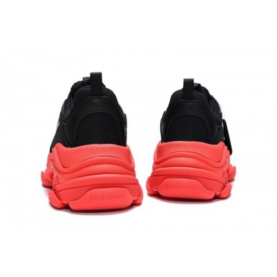 Balenciaga Triple S “Black Dark Red”