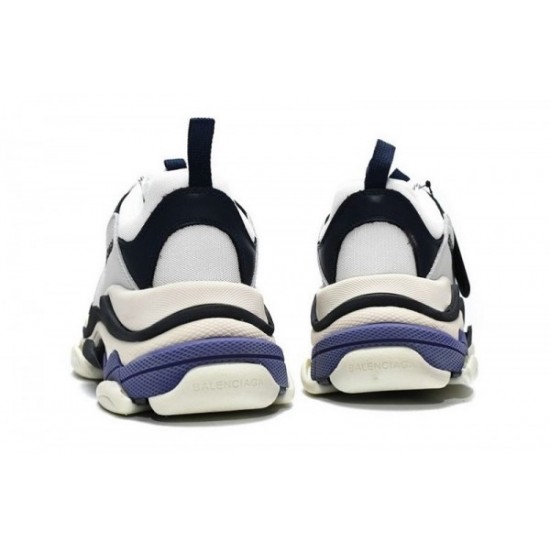 Balenciaga Triple S “White Dark Blue”