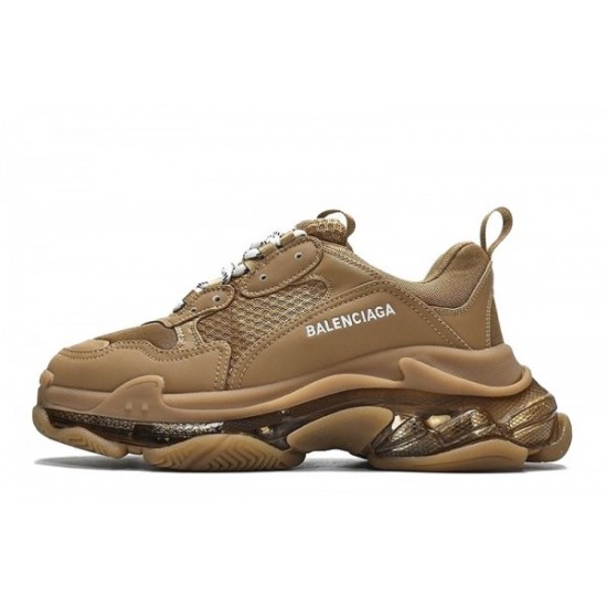 Balenciaga Triple S Clear Sole “Brown”