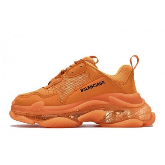 Balenciaga Triple S Clear Sole “Orange”