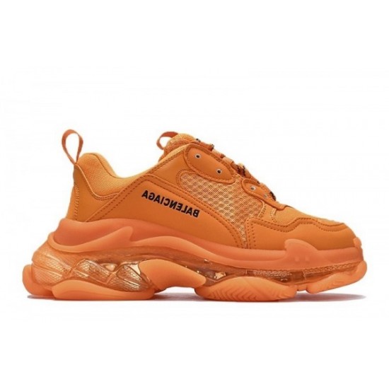 Balenciaga Triple S Clear Sole “Orange”