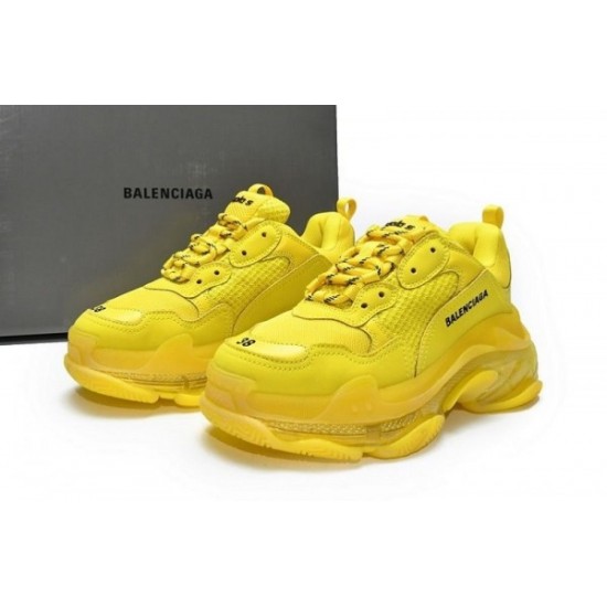 Balenciaga Triple S Clear Sole “Yellow”