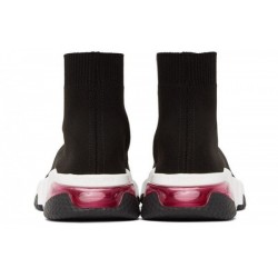 Balenciaga Clear Sole Speed "Black & Pink"