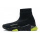 Balenciaga Speed Clear Sole "Black/Yellow Fluo"