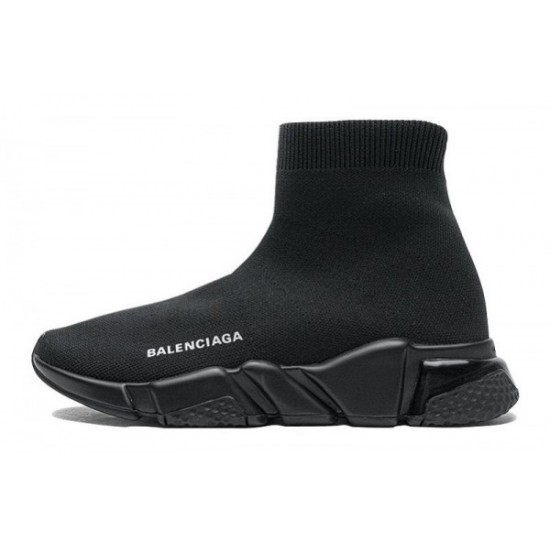 Balenciaga Speed Clear Sole "Black"