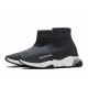 Balenciaga Speed Clear Sole Sneaker "Black Silver"