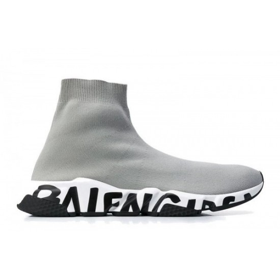 Balenciaga Speed Trainer "Graffiti - Grey"