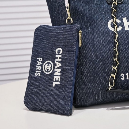 CHANEL DEAUVILLE MEDIUM TOTE