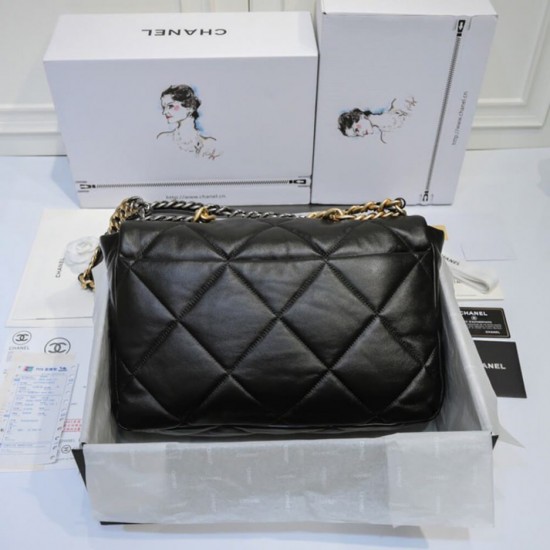 CHANEL 19 MAXI HANDBAG AS1162