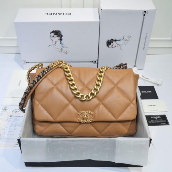 CHANEL 19 MAXI HANDBAG AS1162