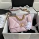 CHANEL 19 HANDBAG AS1160 PINK