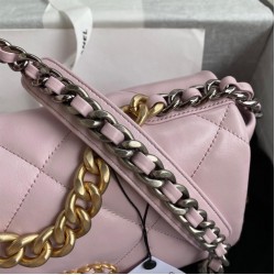 CHANEL 19 HANDBAG AS1160 PINK