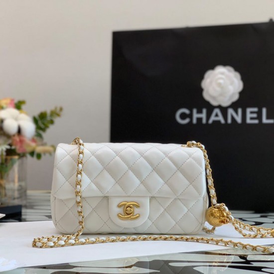 Chanel Pearl Crush Mini Rectangular Flap Bag as1787