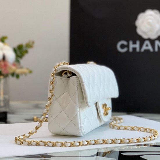 Chanel Pearl Crush Mini Rectangular Flap Bag as1787