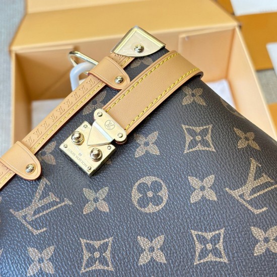 LOUIS VUITTON SIDE TRUNK MONOGRAM CANVAS GHW