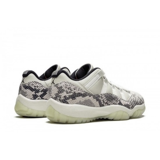 Air Jordan 11 Retro Low "Light Bone Snakeskin"