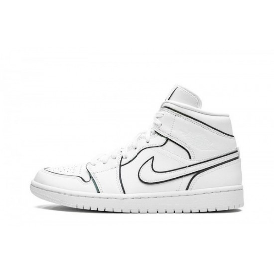 Air Jordan 1 Mid “Iridescent White”