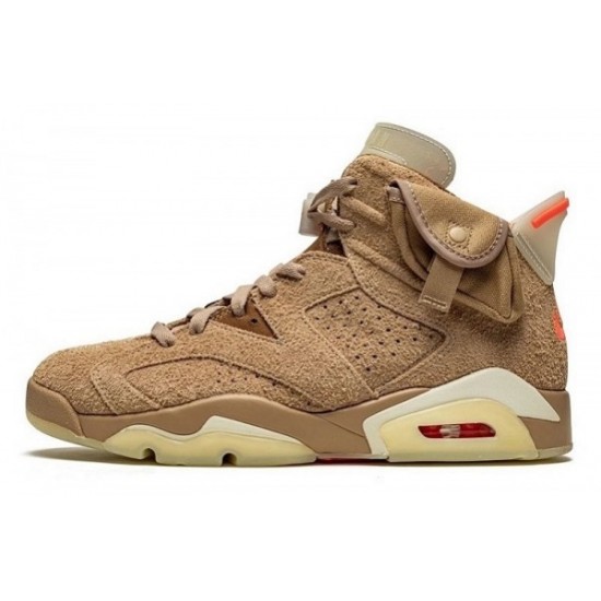 Travis Scott x Air Jordan 6 “British Khaki”