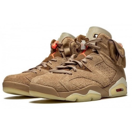 Travis Scott x Air Jordan 6 “British Khaki”