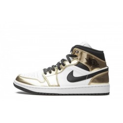 Air Jordan 1 Mid “Metallic Gold”