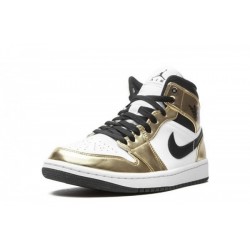 Air Jordan 1 Mid “Metallic Gold”