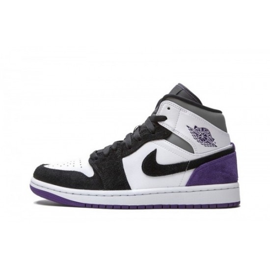 Air Jordan 1 Mid "Court Purple Suede"