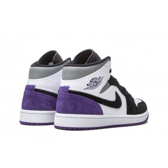 Air Jordan 1 Mid "Court Purple Suede"