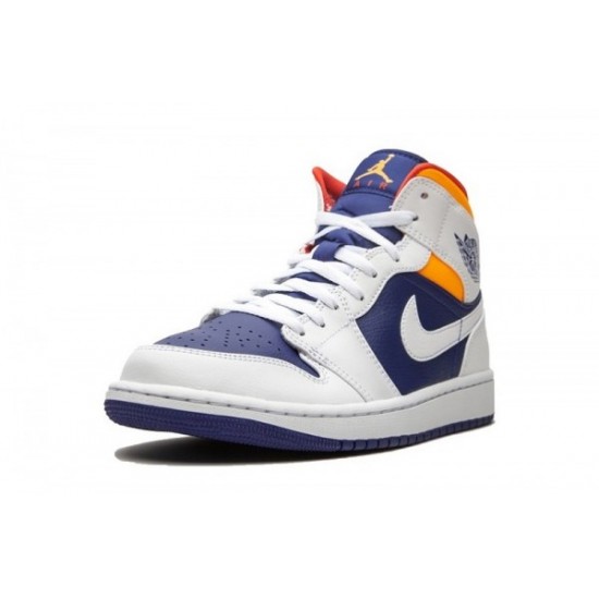 Air Jordan 1 "Royal Blue/Laser Orange" Mid