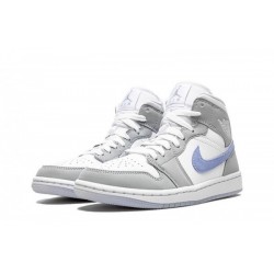 Air Jordan 1 "Wolf Grey/Aluminum" Mid