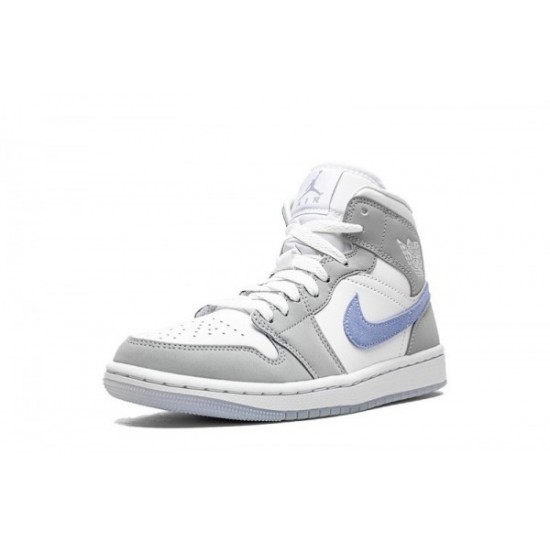 Air Jordan 1 "Wolf Grey/Aluminum" Mid