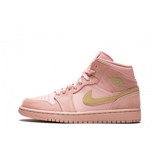 Jordan 1 "Coral Gold" Mid