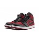 Jordan 1 “Banned Grm Red Black” Mid