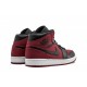 Jordan 1 “Banned Grm Red Black” Mid