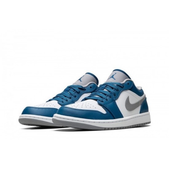 Air Jordan 1 Low "True Blue"