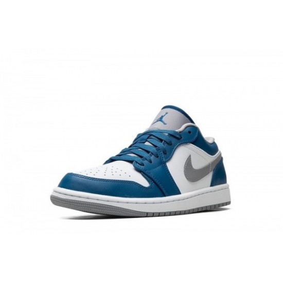 Air Jordan 1 Low "True Blue"